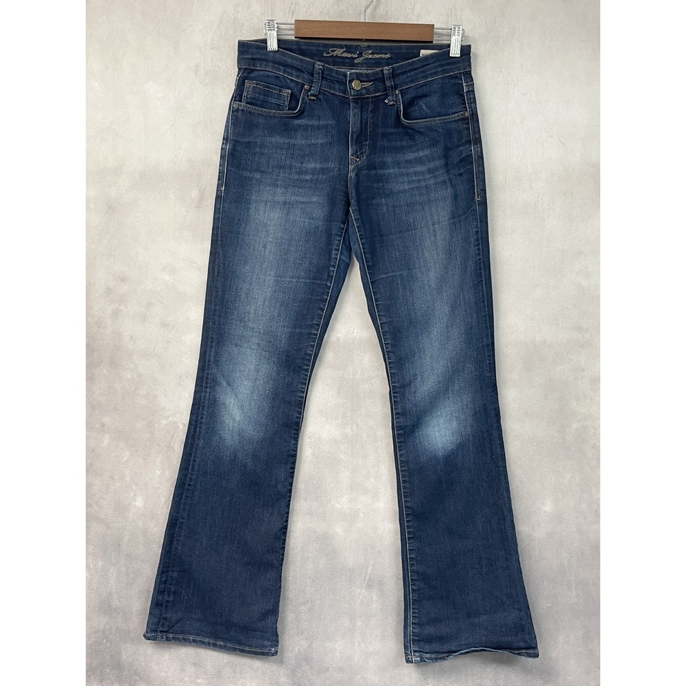 Mavi Jeans Womens Molly Classic Bootcut Size 29 Stretch Dark Wash Indie Western